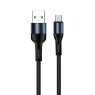 Кабель USB 2.0 - 1.0m AM/ microUSB,  Black, 1 м, 2.4A (CW-CBUM045-BK)