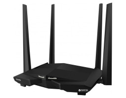 Роутер Tenda AC10, Black, 3xLAN, 4 антенны Роутер Tenda AC10, Black, 3xLAN, 4 антенны