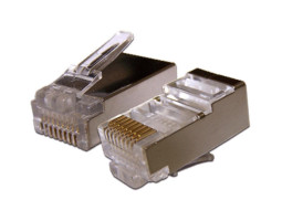 Коннектор RJ45 (8P8C), экранированный (10698)