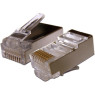 Коннектор RJ45 (8P8C), экранированный (10698)