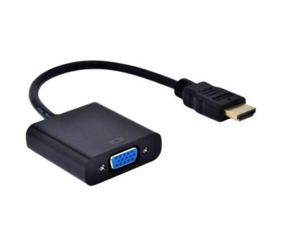 Переходник HDMI (папа) > VGA(мама) 20cm, STLab U-990 Pro BTC white Переходник HDMI (папа) > VGA(мама) 20cm, STLab U-990 Pro BTC white