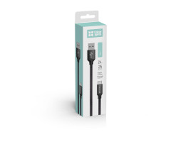 Кабель USB  - 1.0m AM/ Type-C  ColorWay, Black (CW-CBUC046-BK)-foto3