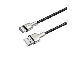 Кабель USB  - 1.0m AM/ Type-C  ColorWay, Black (CW-CBUC046-BK)-foto4