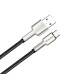 Кабель USB  - 1.0m AM/ Type-C  ColorWay, Black (CW-CBUC046-BK)