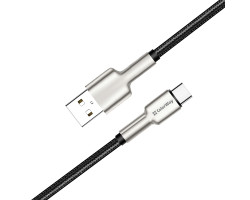 Кабель USB  - 1.0m AM/ Type-C  ColorWay, Black (CW-CBUC046-BK)-foto5