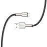 Кабель USB  - 1.0m AM/ Type-C  ColorWay, Black (CW-CBUC046-BK)