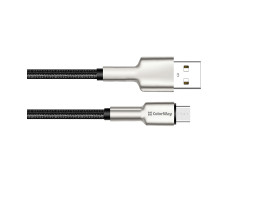 Кабель USB 2.0 - 1.0m AM/ microUSB,  Black, 2.4A (CW-CBUM046-BK)-foto5
