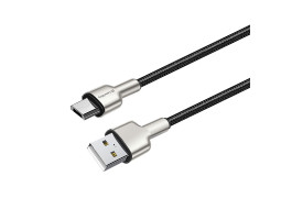 Кабель USB 2.0 - 1.0m AM/ microUSB, Black, 2.4A (CW-CBUM046-BK) Кабель USB 2.0 - 1.0m AM/ microUSB, Black, 2.4A (CW-CBUM046-BK)