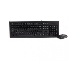 Комплект A4Tech KRS-8520D, Black, проводной, USB (KRS-85+OP-620D)