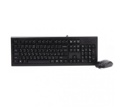 Комплект A4Tech KRS-8520D, Black, проводной, USB (KRS-85+OP-620D)