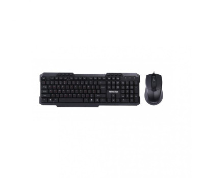 Комплект Maxxter KMS-CM-02-UA (клавиатура+мышь) Black, USB Комплект Maxxter KMS-CM-02-UA (клавиатура+мышь) Black, USB