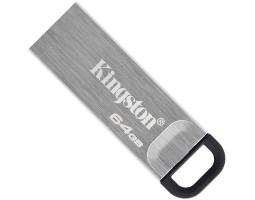 USB 3.2 Gen 1 Flash Drive 64Gb Kingston DataTraveler Kyson, Silver (DTKN/ 64GB)