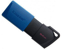 USB 3.2 Flash Drive 64Gb Kingston DataTraveler Exodia M, Black/ Blue (DTXM/ 64GB) USB 3.2 Flash Drive 64Gb Kingston DataTraveler Exodia M, Black/ Blue (DTXM/ 64GB)