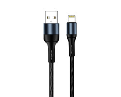 Кабель USB > Lightning,  ColorWay CW-CBUL045-BK Black, 1 м, 2.4A-foto3