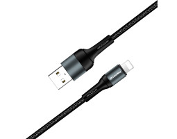 Кабель USB > Lightning,  ColorWay CW-CBUL045-BK Black, 1 м, 2.4A-foto4