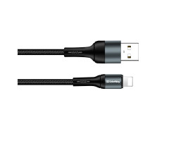 Кабель USB > Lightning,  ColorWay CW-CBUL045-BK Black, 1 м, 2.4A-foto7