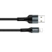 Кабель USB > Lightning,  ColorWay CW-CBUL045-BK Black, 1 м, 2.4A