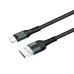 Кабель USB > Lightning,  ColorWay CW-CBUL045-BK Black, 1 м, 2.4A