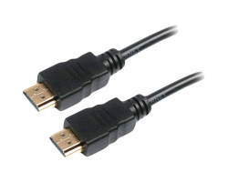 Кабель HDMI > HDMI 3.0m  Maxxter, Black, позолоченные коннекторы (V-HDMI4-10) V.1.4