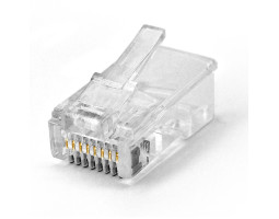 Коннектор RJ-45 Clear, Cat. 5e, Patron Коннектор RJ-45 Clear, Cat. 5e, Patron