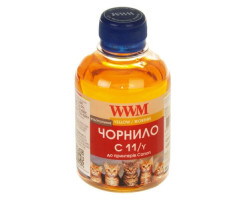 Чернила WWM CANON CL511/ 513/ CLI521C (Yellow) C11/ Y (200 ml)