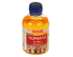 Чернила WWM CANON CL511/ 513/ CLI521C (Yellow) C11/ Y (200 ml)