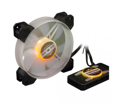 Вентилятор 120 мм, Frime Iris LED Fan Mid RGB HUB (FLF-HB120MRGBHUB8)