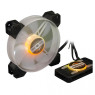 Вентилятор 120 мм, Frime Iris LED Fan Mid RGB HUB (FLF-HB120MRGBHUB8)