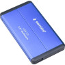 Карман HDD 2.5&Prime; Gembird, Blue, USB 3.0, 1xSATA HDD/ SSD, питание по USB (EE2-U3S-2-B)