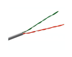 Кабель UTP ATcom Standart витая пара, 2*2*0.5мм (2 пары), Cat. 5E (7944)