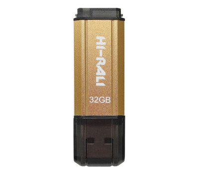 USB Flash Drive 32Gb Hi-Rali Stark series Gold, HI-32GBSTGD USB Flash Drive 32Gb Hi-Rali Stark series Gold, HI-32GBSTGD