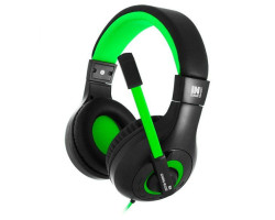 Наушники Gemix N3 Black/ Green, микрофон, игровая гарнитура