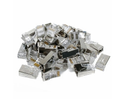 Коннектор RJ-45 Grey,  UTP, Cat. 5e, Patron (CON-RJ-45-8P8C-40-Э)