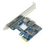Плата расширения для райзеров PCI-E > 4xUSB 3.0