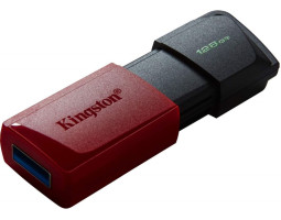 USB 3.2 Flash Drive 128Gb Kingston DataTraveler Exodia M, Black/ Red (DTXM/ 128GB)