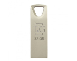 USB Flash Drive 32Gb T&G 117 Metal series Silver (TG117SL-32G)