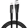 Кабель USB  - 1.0m AM/ Type-C  ColorWay, Black, 2.4A (CW-CBUC035-BK)