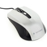 Мышь Gembird MUS-4B-01-BS, оптика, Silver/ Black USB (MUS-4B-01-BS)