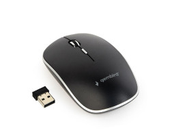 Мышь Gembird MUSW-4BS-01 wireless, Black, бесшумная, dpi::1600, USB, AAx1 шт Мышь Gembird MUSW-4BS-01 wireless, Black, бесшумная, dpi::1600, USB, AAx1 шт