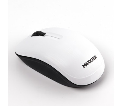 Мышь Maxxter Mr-333-W wireless, USB, White