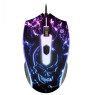 Мышь Defender Overmatch GM-069, Black, USB, оптическая, 2400 dpi, 4 кнопки, RGB подсветка, 1.5 м