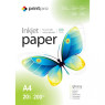 Фотобумага PrintPro, глянцевая, A4, 200 г/ м?, 20 л (PGE200020A4)