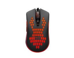 Мышь XTRIKE ME GM-222, Black, USB, оптическая, RGB подсветка (6932391924433)