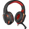 Наушники Defender Warhead G-370, Black/ Red, микрофон, игровая серия, 2 x 3,5-мм джек, 1.8 м