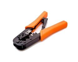 Инструмент обжимной Kingda KD-T568B, Black/ Orange, для RJ45 /  RJ12