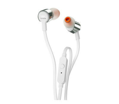 Наушники JBL Tune 210, Gray, 3.5 мм, микрофон (JBLT210GRY)