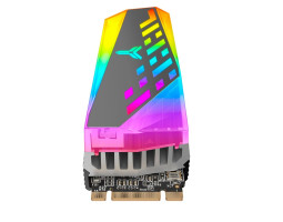 Радиатор для M.2 Qube M.2-4, Gray, для формата 2280, разъем M.2 (NGFF), RGB подсветка-foto6