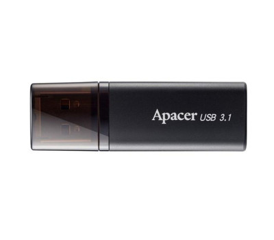 USB 3.1 Flash Drive 128Gb Apacer AH25B, Black, пластиковый корпус (AP128GAH25BB-1)