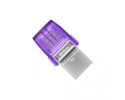 USB 3.2 Flash Drive 64Gb Kingston DataTraveler microDuo 3C Type-A/ Type-C, 200Mb/ s (DTDUO3CG3/ 64GB)