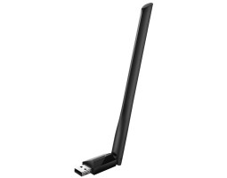 Сетевая карта USB TP-Link Archer T600U Plus, Black, 5GHz /  2.4GHz, AC600 (433/ 200 Мбит/ с)